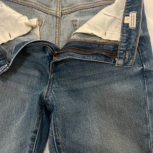 Madewell - High-Rise Slim Boyjean - Medium Wash - Size 25